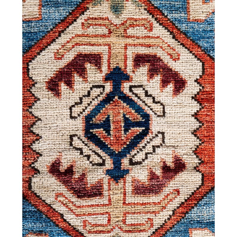 Serapi One-of-a-Kind Hand-Knotted Area Rug - Gray - 9' 1" x 11' 9"