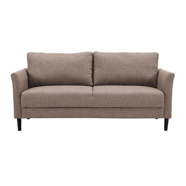 Living Room Sofa Mid Century 3 Seater Sofa Chair with Flared Arms