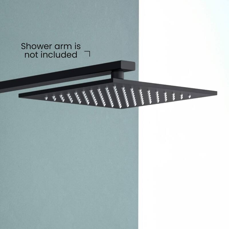 Cube 10" Metal Thin Profile Rain Shower Head 1.75 GPM