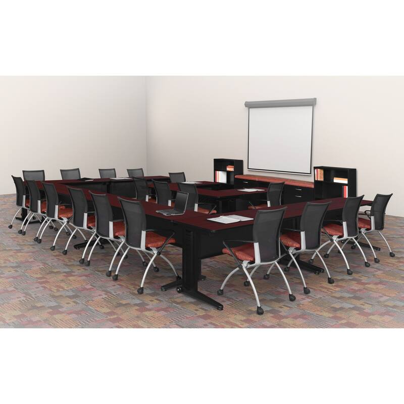 42" x 24" Training Table- Mahogany