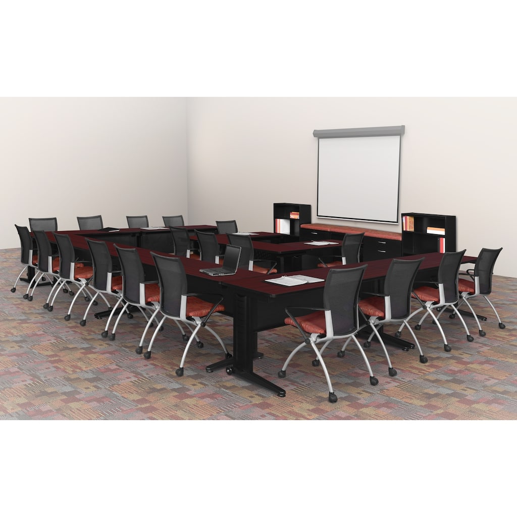 66" x 24" Training Table- Mahogany