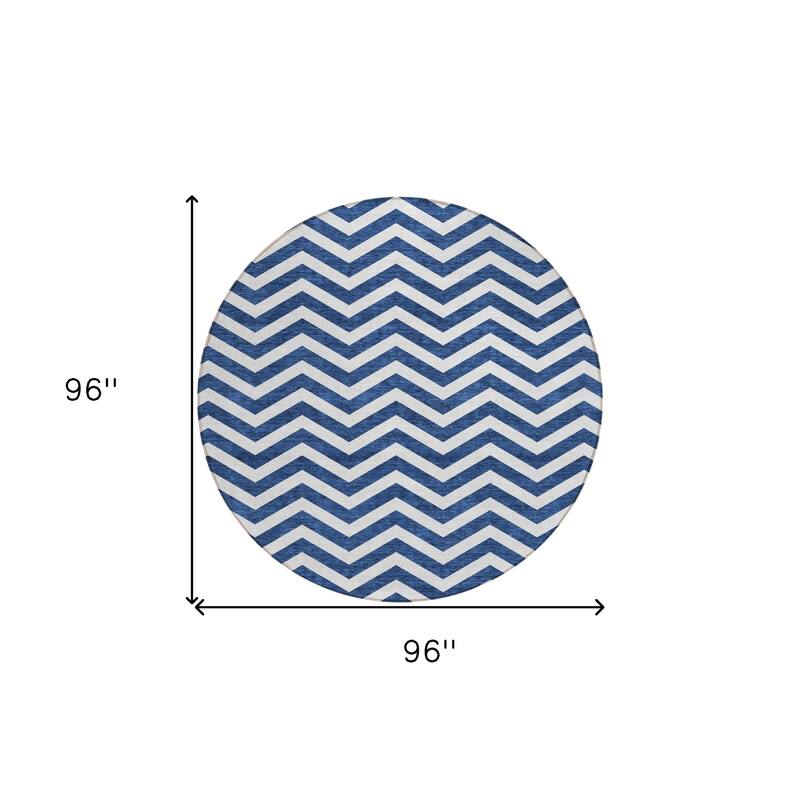 HomeRoots Chevron Transitional Rectangle Outdoor Rug