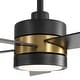 preview thumbnail 42 of 47, Airsurfer 52 in. Integrated LED Indoor Ceiling Fans with Light and Remote Control Included