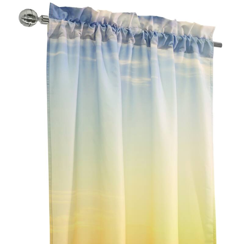 Habitat Photo Real Digital Panoramic Print Curtain Panel Pair
