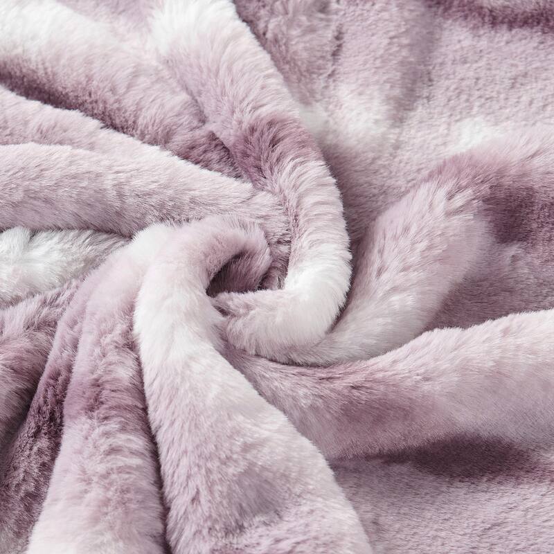 Amanda Stripe fauxfur Throw Pillow Covers Set of 2, NO INSERT