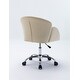 preview thumbnail 28 of 38, Modern Swivel Office Chair with Casters, Adjustable Lift Height, Teal