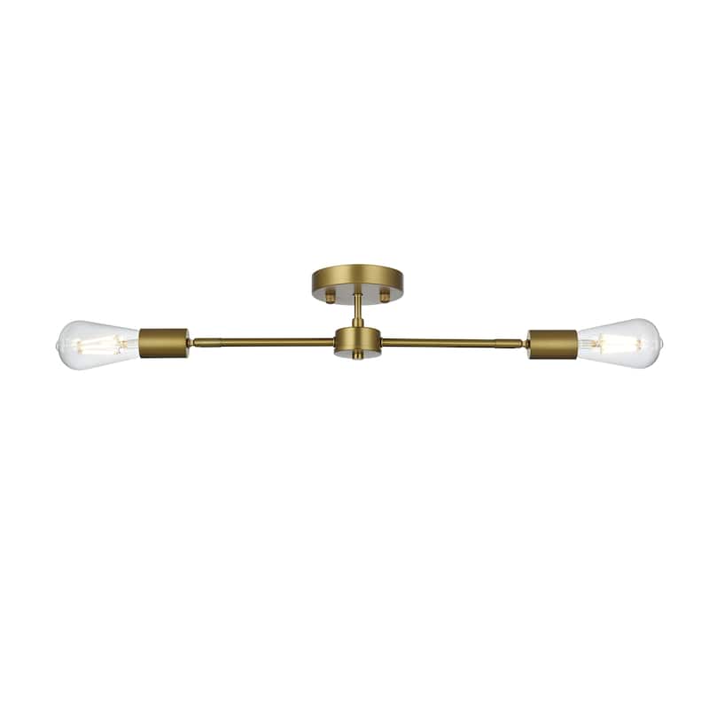 Ezra 2 Light Flush Mount - 4.7 Inch