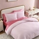 preview thumbnail 2 of 4, Betsey Johnson Wonderland Stripe Reversible Pink Duvet Cover Set