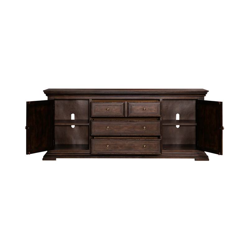 Big Valley Distressed 76 Inch TV Console