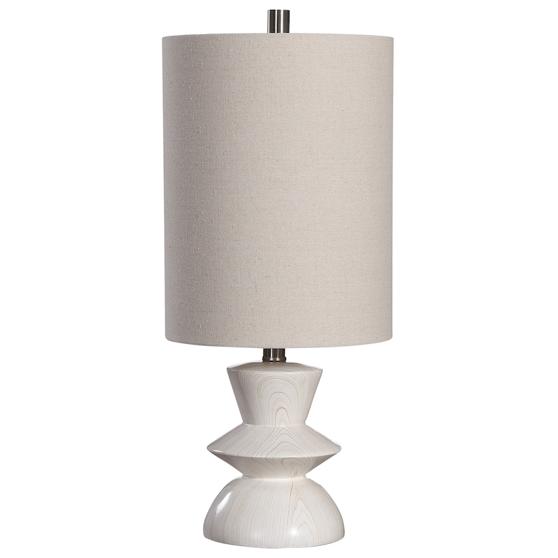 Uttermost Stevens Bleached Wood Buffet Lamp