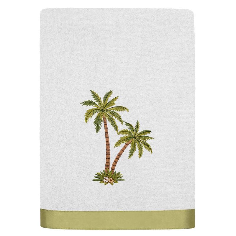Authentic Hotel and Spa Turkish Cotton Palmera 3 PC Towel Set - 3-Piece - Silver