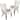 Dining Chair in Leather/Velvet Diamond-Tufted with Rubberwood Legs Set of 2