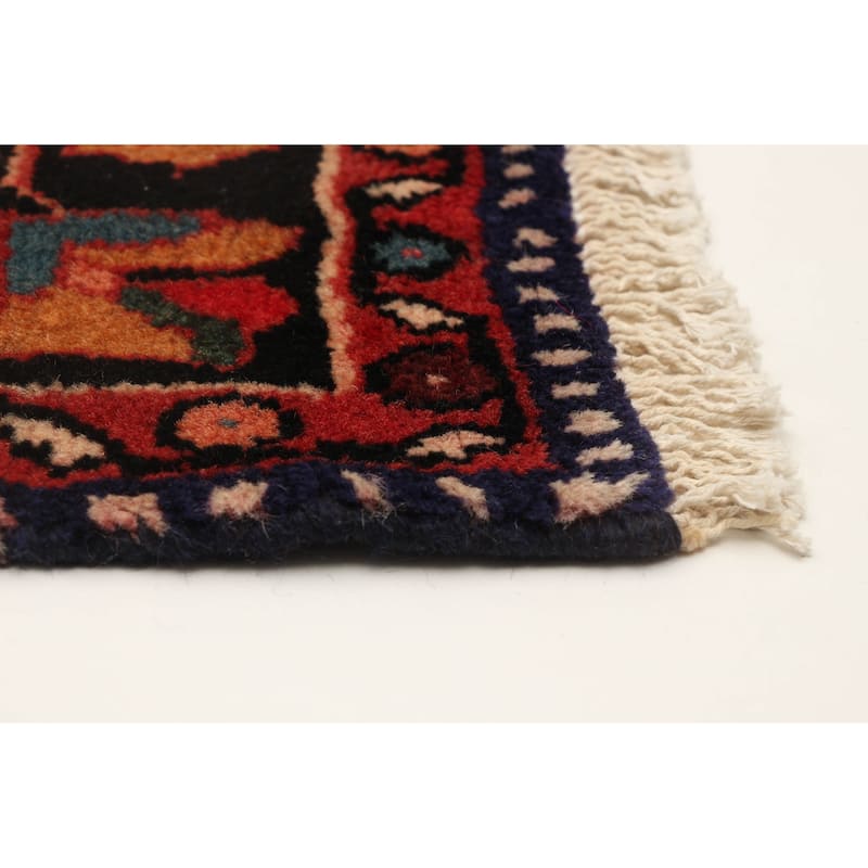 ECARPETGALLERY Hand-knotted Andelz Red Wool Rug - 3'7 x 6'9