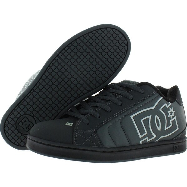 black leather dc shoes