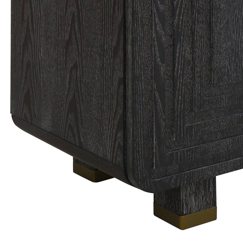 Retro 54" Vintage Sideboard with Adjustable Shelves for Versatile Storage Solutions