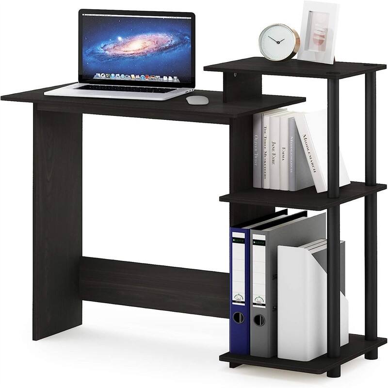 Home computer desks and shelves - Dark Espresso/Black