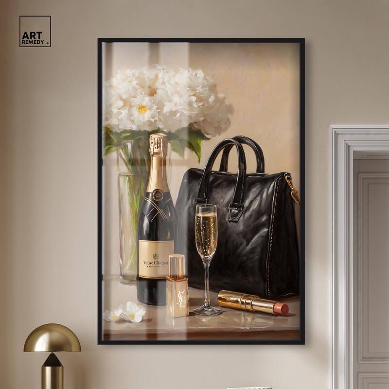 Cheers to Lovely Glam Shadowbox by Art Remedy