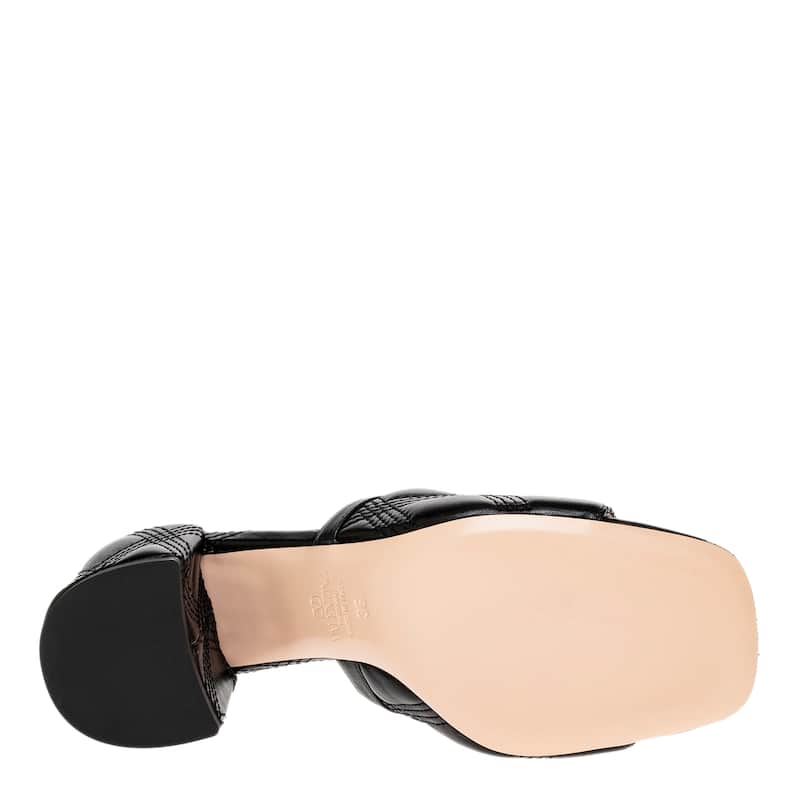 Valentino Vlogo Quilted Leather Sandals