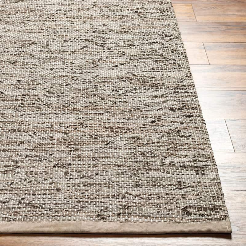 Sheppard Modern & Contemporary Leather Area Rug
