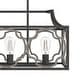 preview thumbnail 7 of 20, Hunter Stone Creek 5-Light Modern Farmhouse Linear Chandelier - Dining Room - Rustic, Transitional