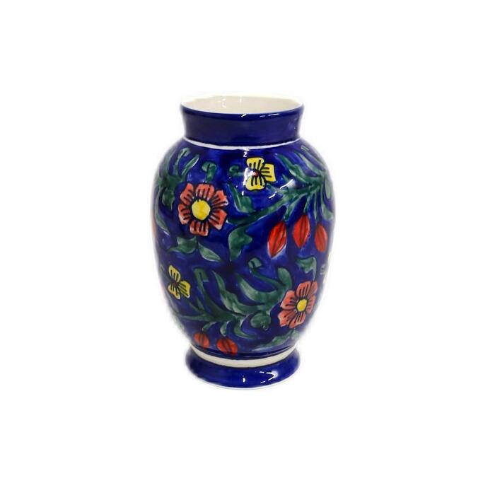 Home&Manor Classic Ceramic Vase Multicolor