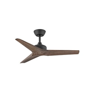 Hinkley Chisel Outdoor Ceiling Fan - Matte Black - 44"