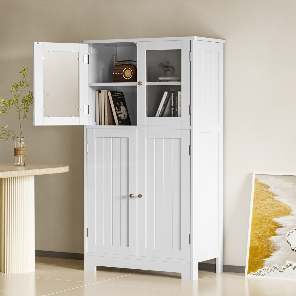 https://ak1.ostkcdn.com/images/products/is/images/direct/98f5fc8e224438261607a549bbce67cf2fbbccb1/4-Door-Free-Standing-Storage-Cabinet%2CWhite-Wood-Bathroom-Cabinet.jpg