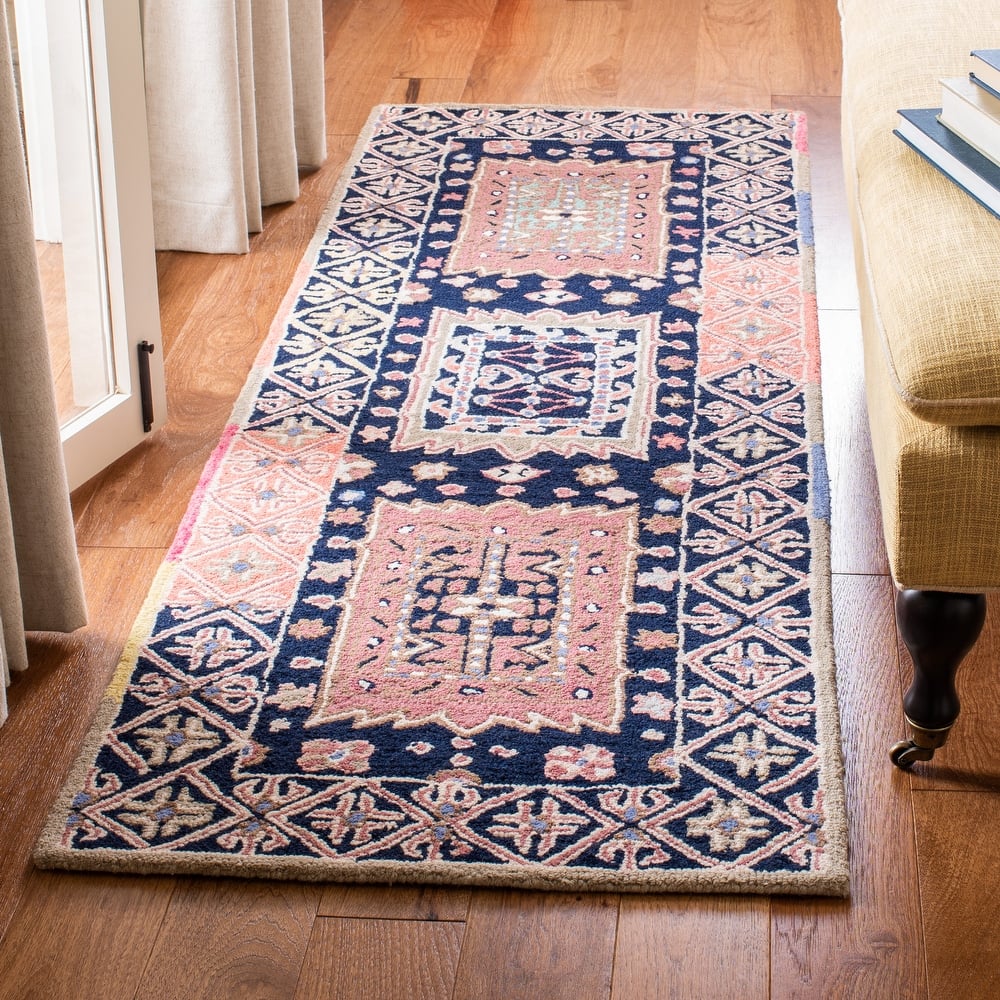 SAFAVIEH Handmade Bellagio Frigga Modern & Contemporary Oriental Wool