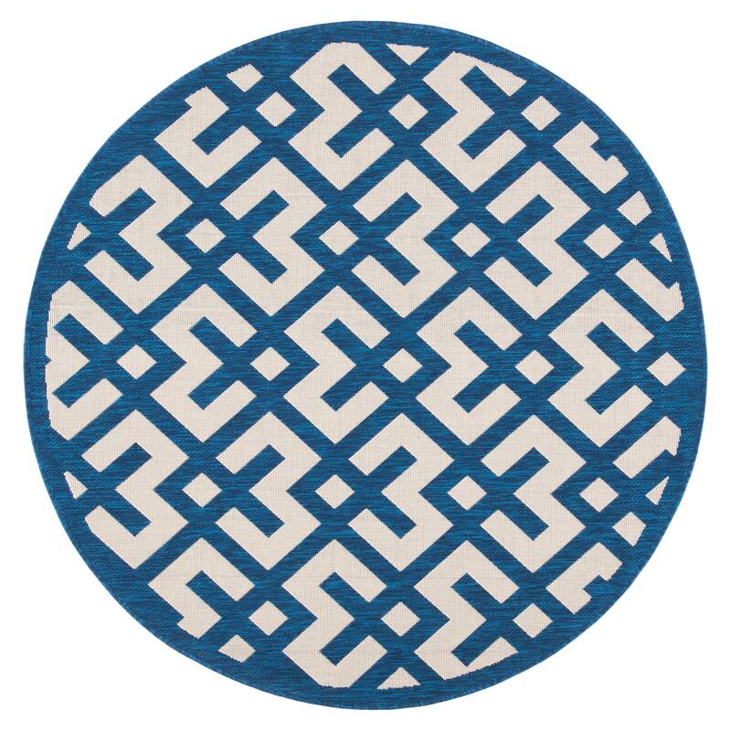 SAFAVIEH Courtyard Sytske Indoor/ Outdoor Waterproof Patio Backyard Rug