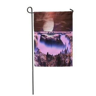 Overstock Purple Haze Futuristic Space Station On Alien World Blue Armageddon Garden Flag Decorative Flag House Banner 12x18 Inch All Seasons From Overstock Com Daily Mail
