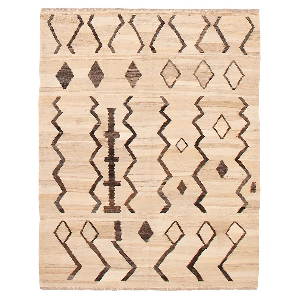 Sivas Ivory Kilim 5'0" x 6'5" - 5'0 x 6'5
