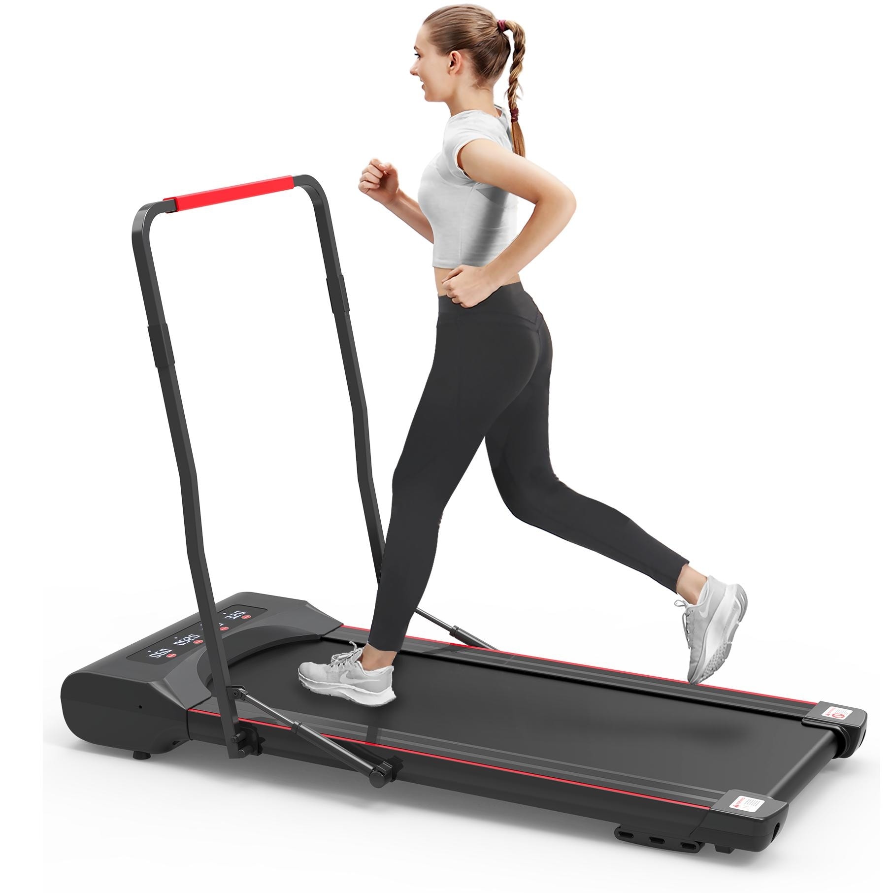 Electric outlet mini treadmill