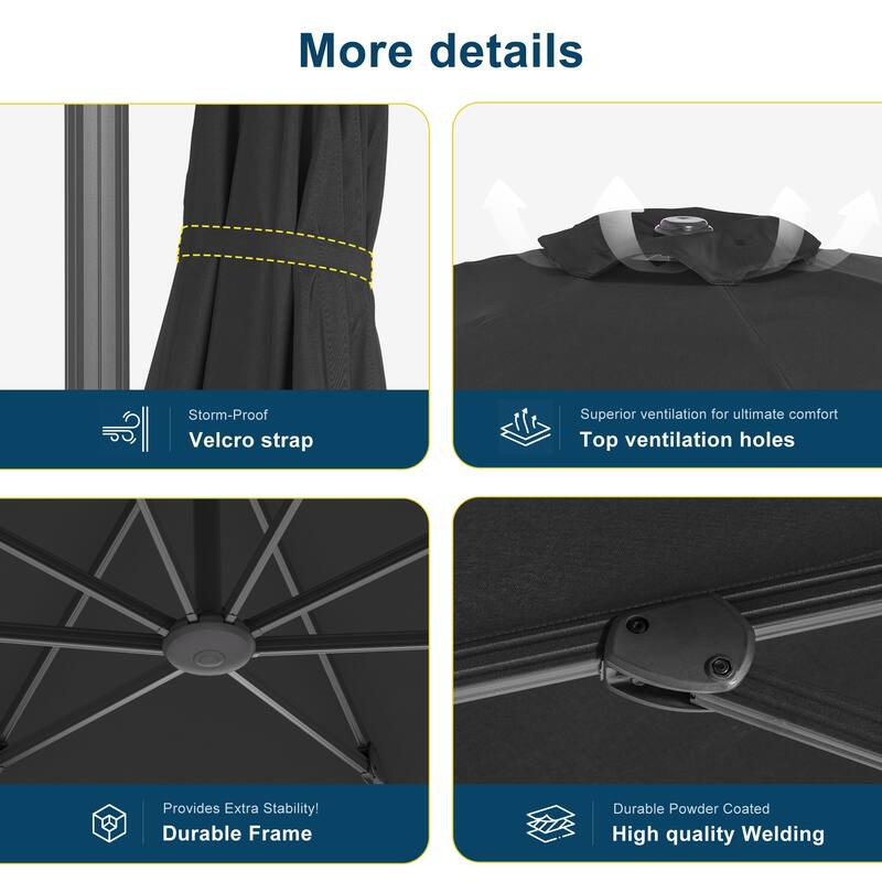 Outdoor 10FT Patio umbrella for Garden