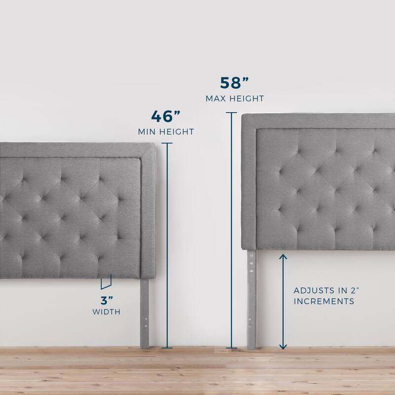 Brookside Upholstered Headboard with Diamond Tufting