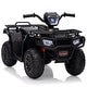 preview thumbnail 1 of 22, 12V Kids Ride on ATV, Battery-Operated Car for Toddlers, High/Low Variable Speed Ride on Electric Vehicle Black