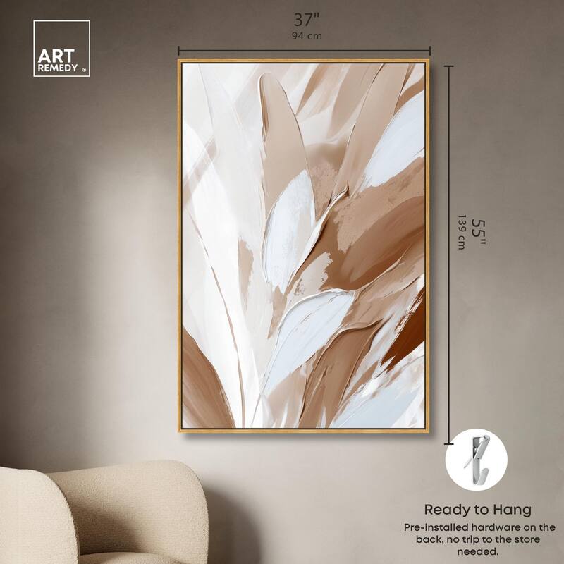 Fawn and Frost II Canvas by Art Remedy