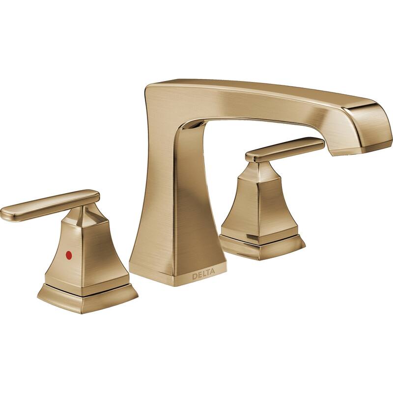 Delta Ashlyn Deck Mounted Roman Tub Filler - Champagne Bronze