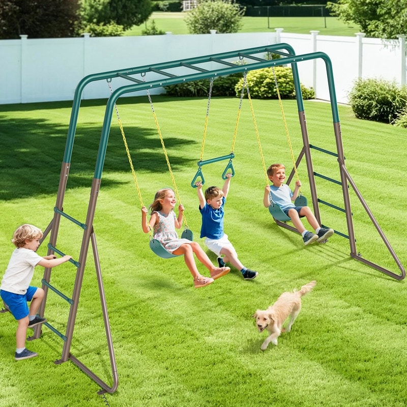 Swing Monster 726 その他練習用品のセット Hapfan-Heavy-Duty-Metal-Swing-