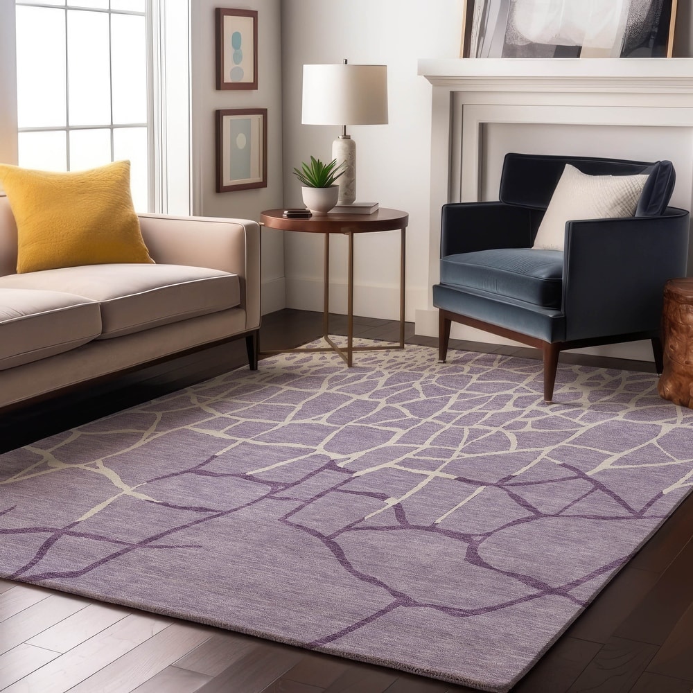 Premium Washable Super Soft Contemporary Webby Mayfield Rug