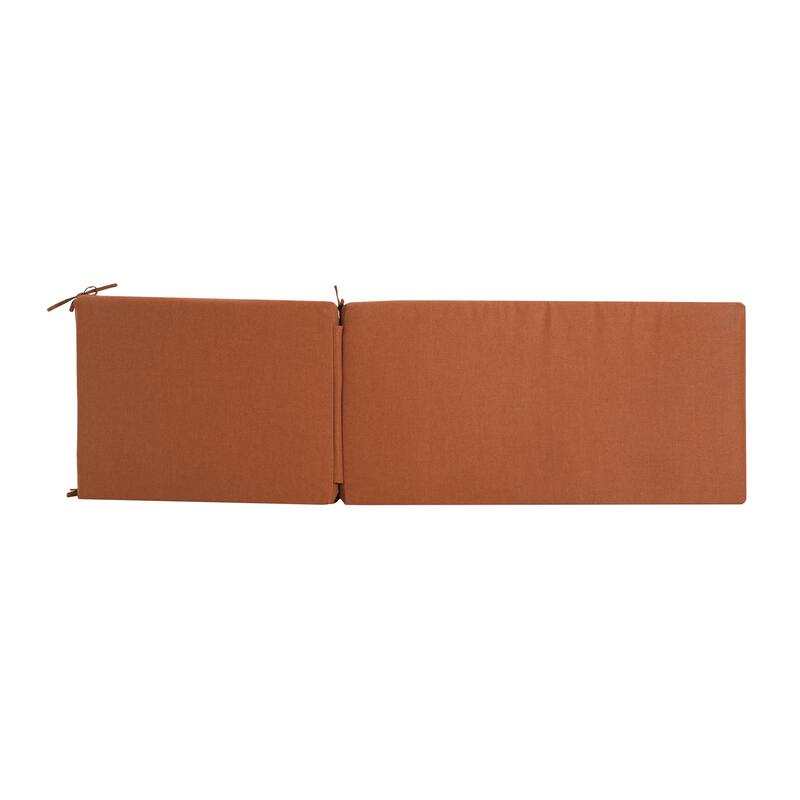 Christopher Knight Home - Noah Luxurious Comfort Outdoor Chaise Lounge Cushion with Secure Ties and Plush Support