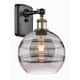 Option Black Antique Brass / Light Smoke