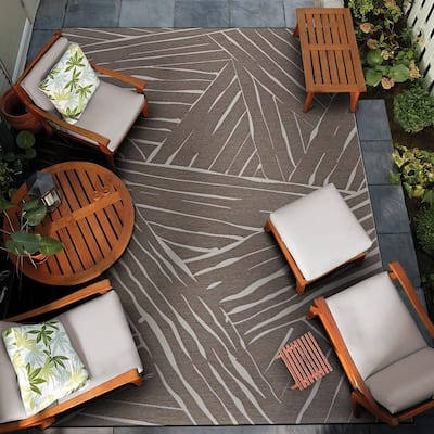 Dream Decor Rugs Gelato Bordeaux Indoor Outdoor Area Rug