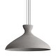 preview thumbnail 1 of 9, Golden Lighting 2173-22 Aethera 22" Wide Pendant Grey Cement