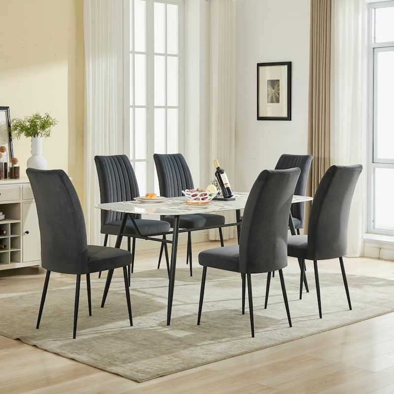 Dining Chair For Bedroom, Dining Room ,Design Is Simple, The Cushion Is Comfortable