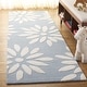 preview thumbnail 44 of 53, SAFAVIEH Handmade SAFAVIEH Kids Fleurette & Tween Wool Rug 2'6" x 8' Runner - Light Blue/Ivory - Runner
