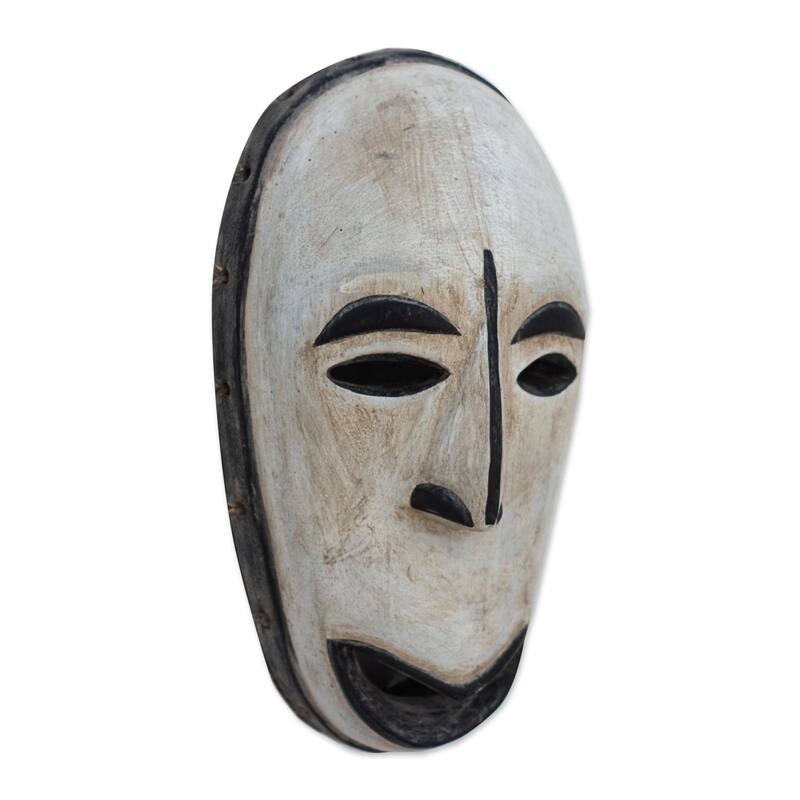 Novica Handmade Afikpo African Wood Mask