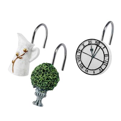Avanti Linens Modern Farmhouse Shower Hooks - Multicolor