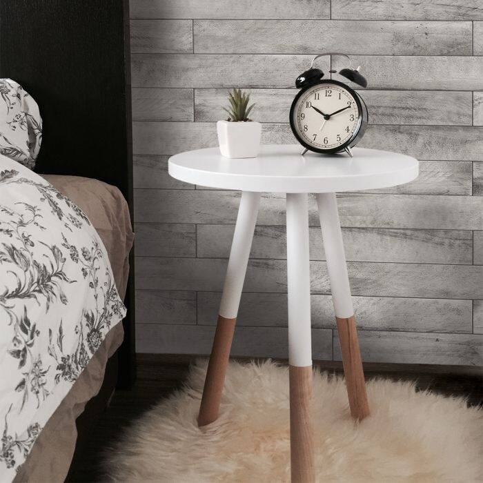 Peel and Stick Backsplash Tile - Smart Tiles Norway Gray Maple XLarge - Kitchen and Bathroom Stick on Tiles