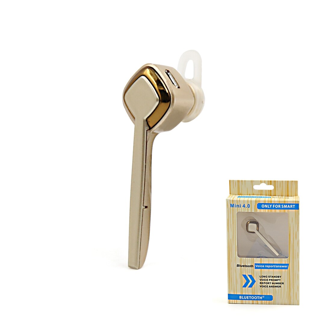 Shop Universal Gold Business Handsfree Bluetooth 4 0 Wireless