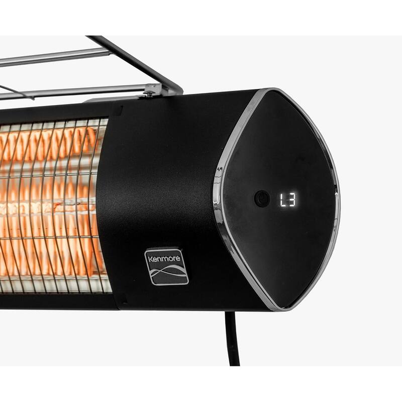 Kenmore Electric Patio Heater with Tripod and Remote